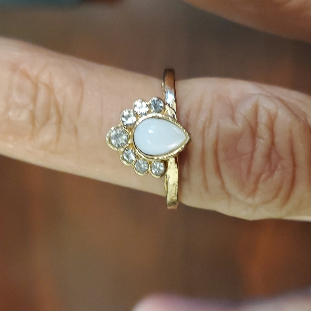 Boho 18k gold plated knuckle ring